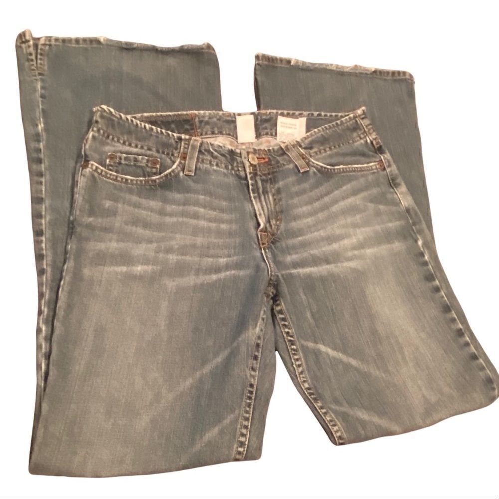Lucky Brand Wide Leg Jean Size Dungarees 4/27